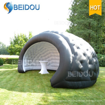 Outdoor Marquee Hochzeit Event Party Bubble Camping Black Dome Zelt Aufblasbare Shell Zelte